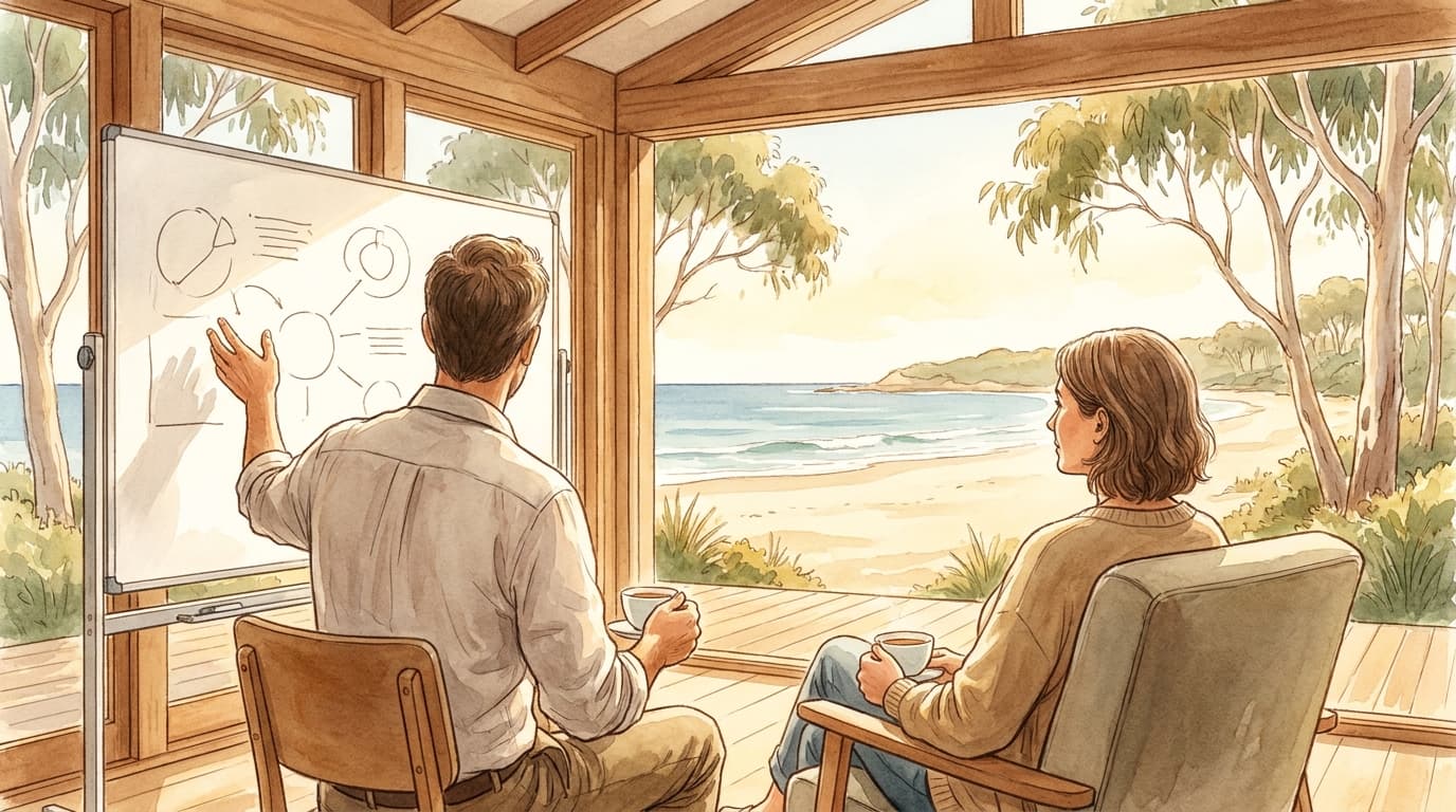 Managing chronic pain with your GP — AI-generated illustration