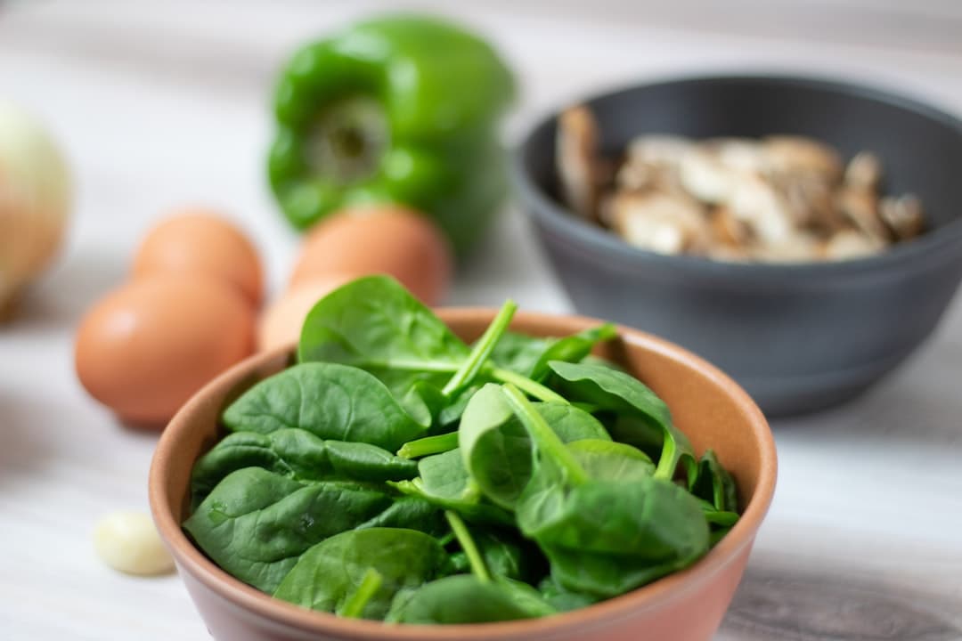 Iron-rich foods including leafy greens — understanding iron deficiency