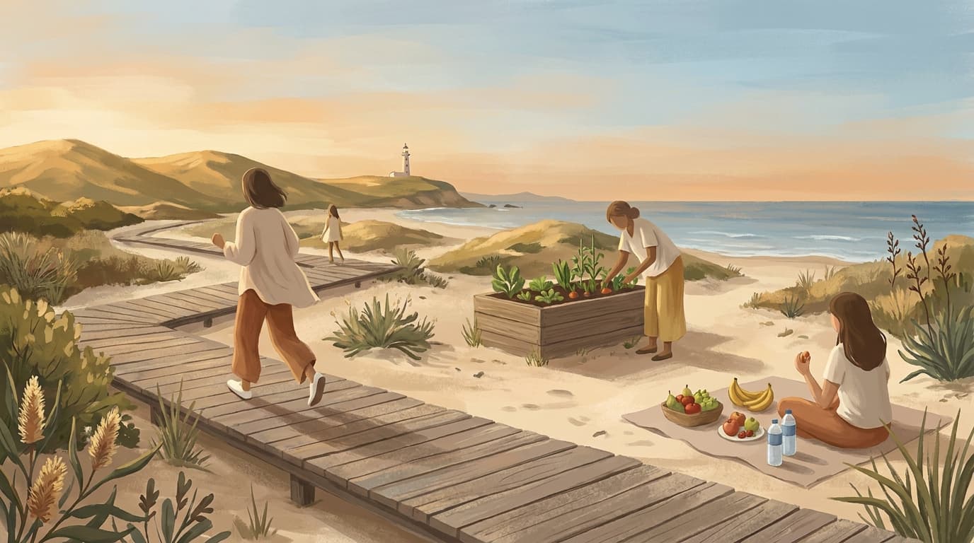 Type 2 diabetes prevention — AI-generated illustration